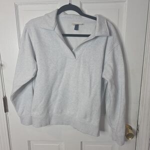 Universal Thread Soft Gray Collared Shirt